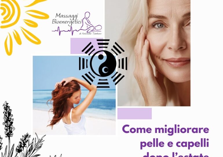Come migliorare la pelle e i capelli dopo l’estate
